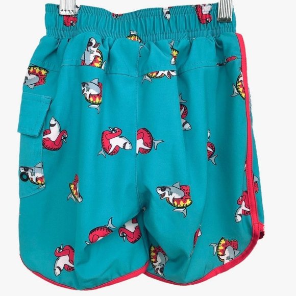 Sovereign Code Boys Shark Swim Trunks - Picture 9 of 10
